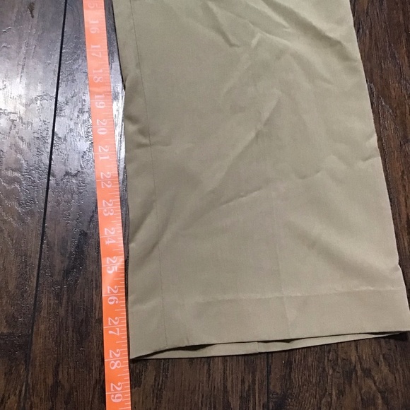 Sandro Paris Wide Leg Tan Dress Pants size 10P - Picture 6 of 7